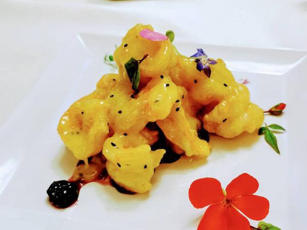 Creveti cu Sos Wasabi si Maioneza